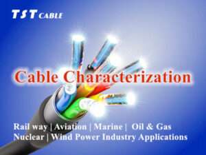 Characterization of various types of fire-retardant cables