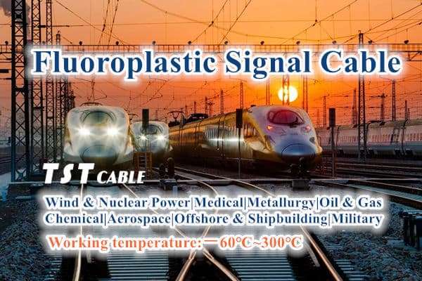 Fluoroplastic Signal Cable