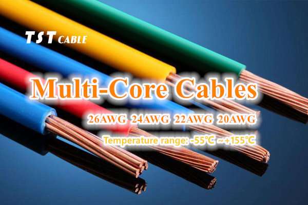 Multi core shielded cable