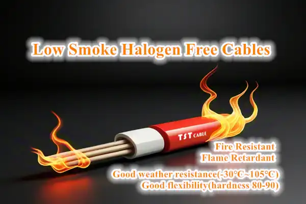 Low Smoke Halogen Free Flame Retardant Cable (LSZH/LSOH/LS0H/LSFH/OHLS Cable)​