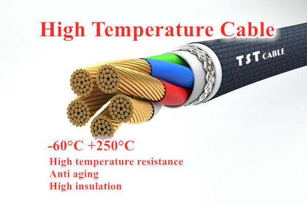 200℃ heat-resistent Multi-core Silicone wear-resistent Shielded Wire & Cable