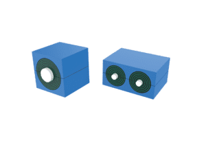 Rectangular sealing module