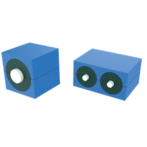 Rectangular sealing module